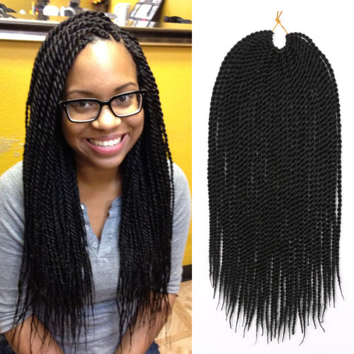 Us 6 99 Dairess 18 Inches Senegalese Twist Crochet Hair Braids