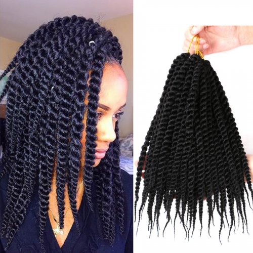 Us 6 99 Dairess Senegalese Twist Hair Crochet Braids Kanekalon