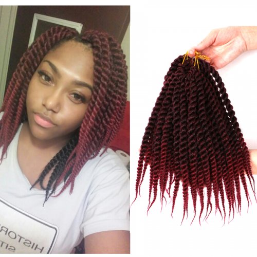 Us 6 99 Dairess Senegalese Twist Hair Crochet Braids Kanekalon