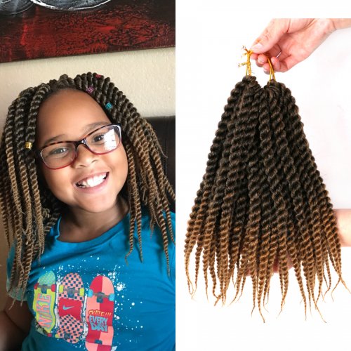 Us 6 99 Dairess Senegalese Twist Hair Crochet Braids Kanekalon