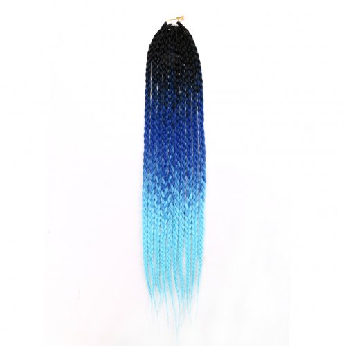 Us 7 99 Dairess Ombre Box Braids Crochet Hair Extensions
