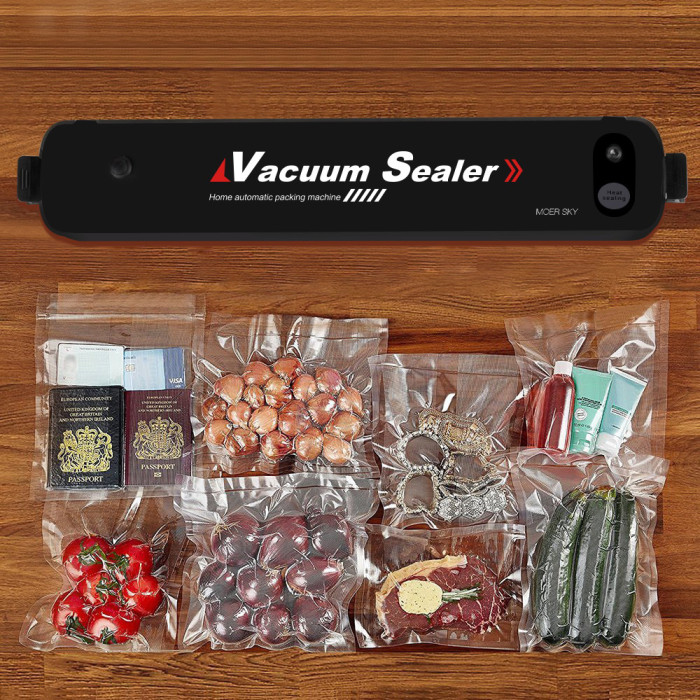 Vacuum Sealer Machine with Starter Kit Automatic Air Sealing Food  Preservation