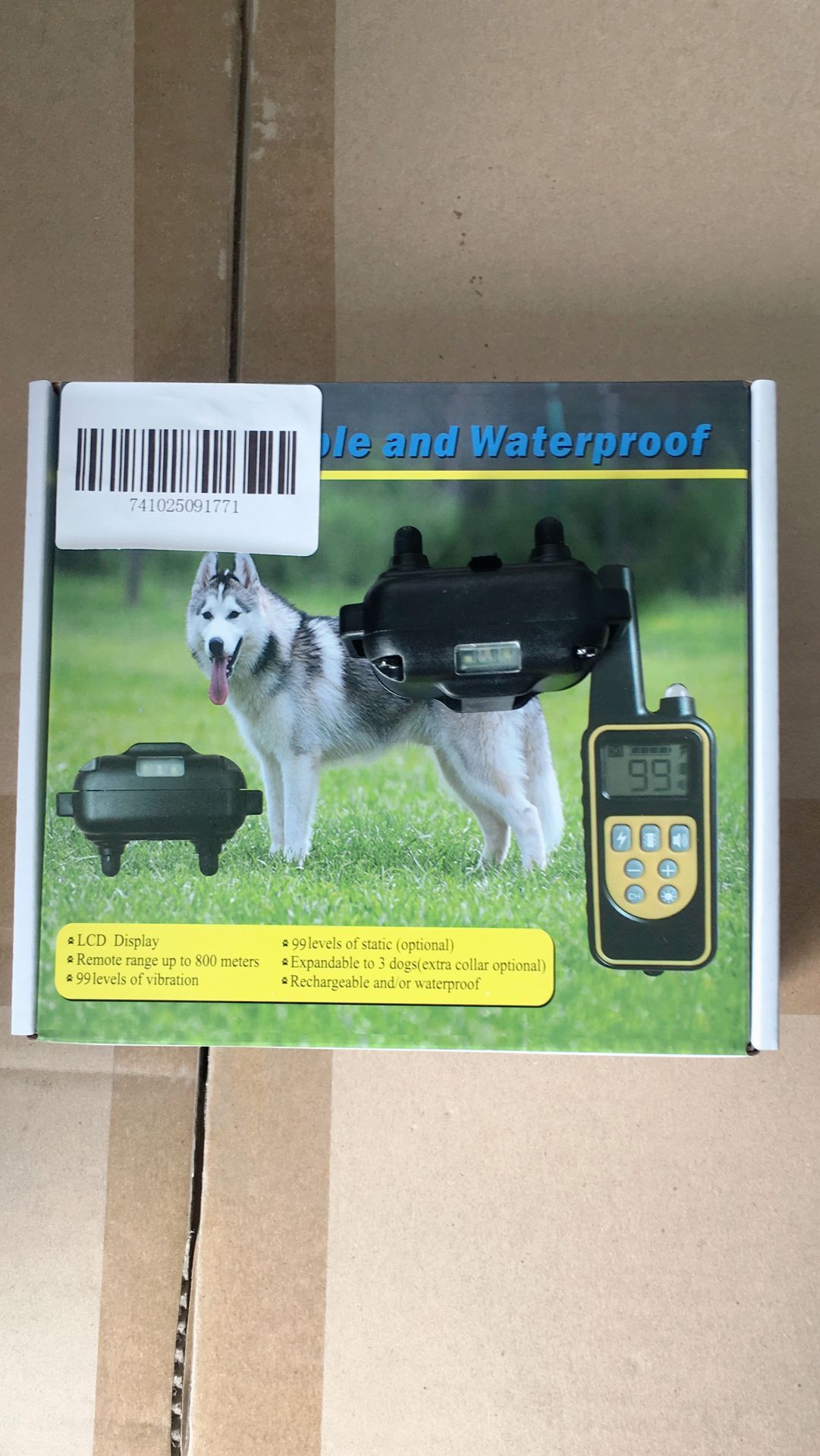 sky dog training collar