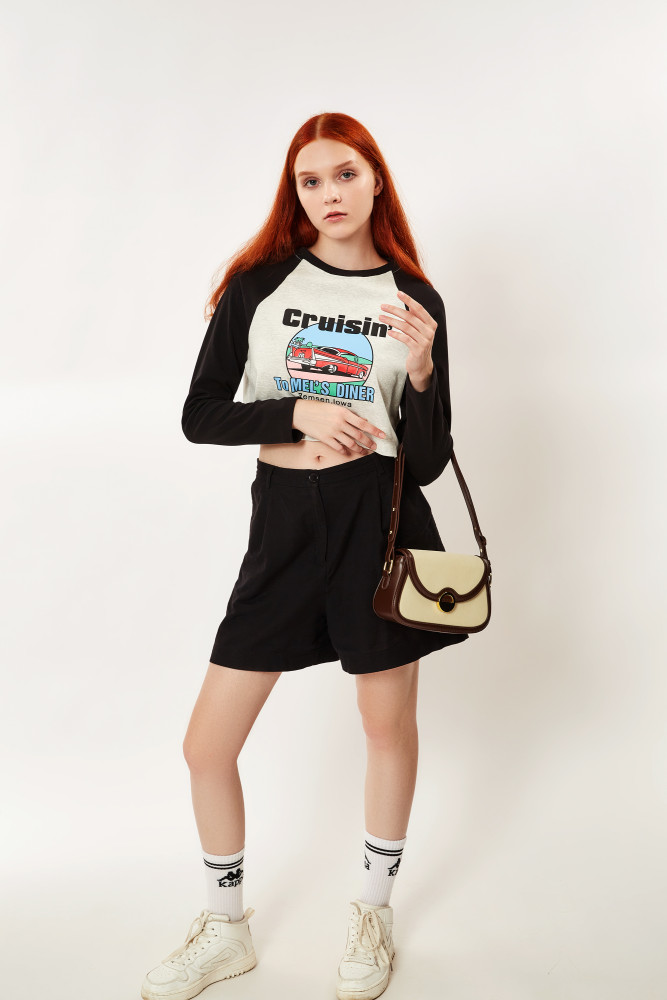 JANE KLAIN Retro Contrast Underarm Bag New French Advanced Texture Middle Ages One Shoulder Crossbody Small Square Bag