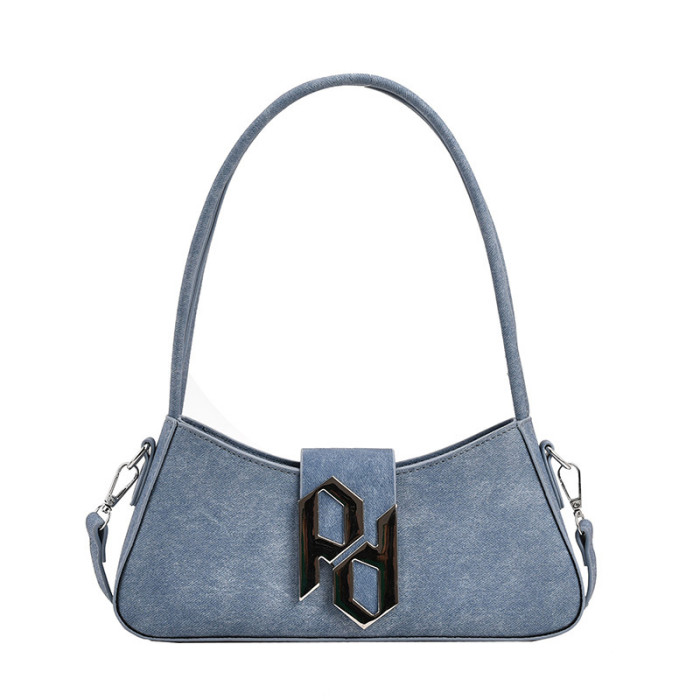 JANE KLAIN new texture, niche temperament, and high-end French style baguette carry underarm shoulder bag