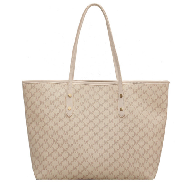 JANE KLAIN Classic vintage leather tote bag