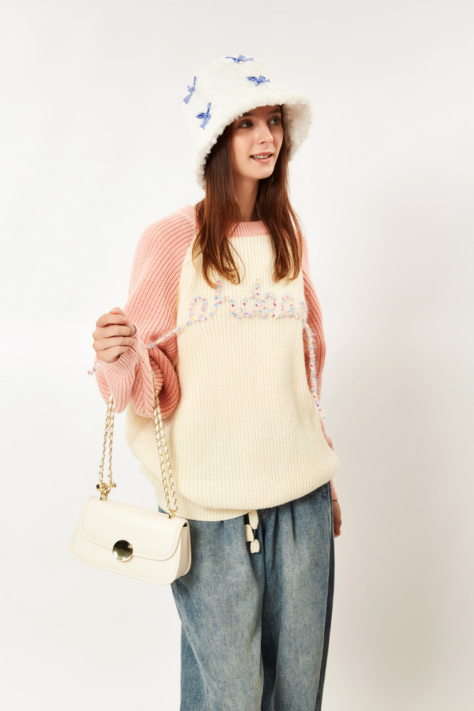 JANE KLAIN French niche design, high-end texture, trendy and exquisite chain single shoulder crossbody bag