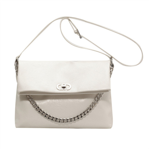 JANE KLAIN chain niche design, fashionable large capacity commuting messenger bag, single shoulder crossbody bag