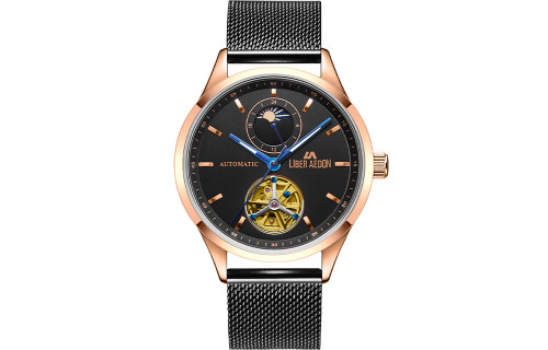 LIBER AEDON ultra-thin mesh mechanical men's watch