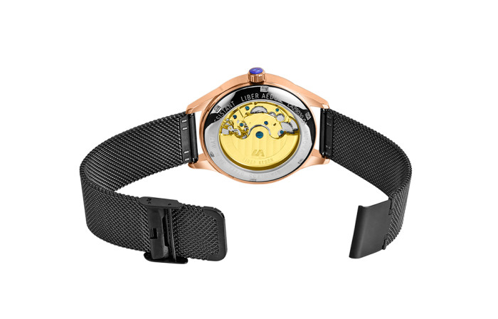 LIBER AEDON ultra-thin mesh mechanical men's watch