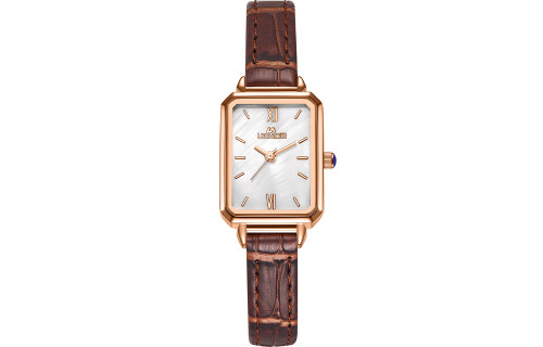 LIBER AEDON Retro Luxury Women's Small Square Watch