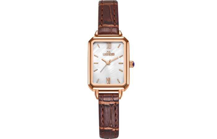 LIBER AEDON Retro Luxury Women's Small Square Watch