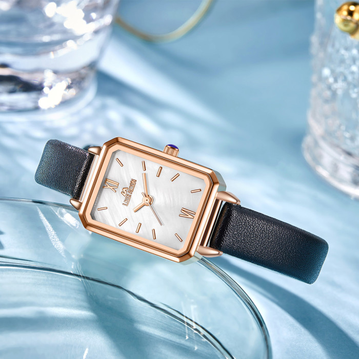 LIBER AEDON Fashion Trend Versatile Casual Beimu Plate Small Square Watch Women's Watch