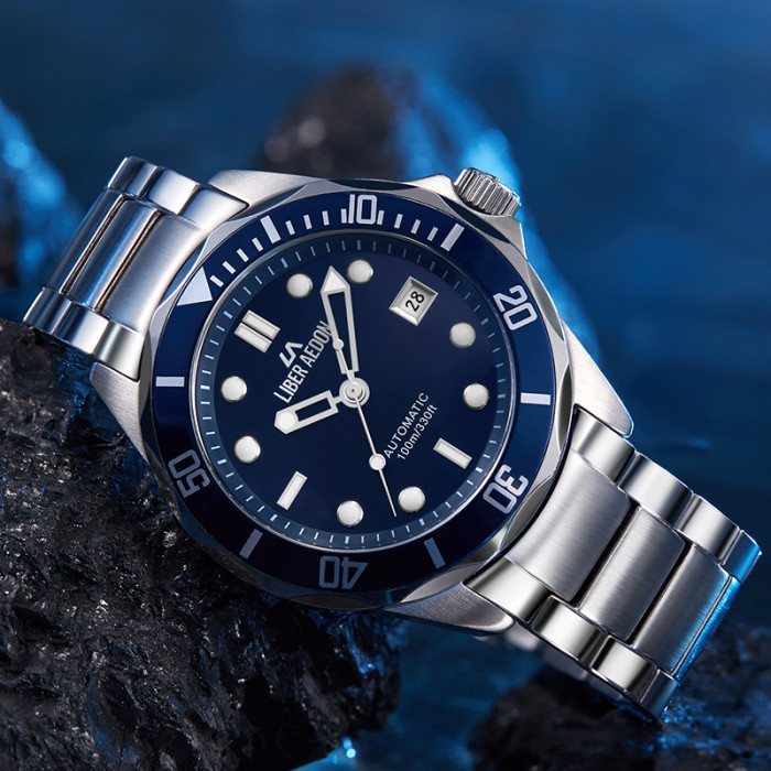 LIBER AEDON Waterproof Fashion Business Men's Watch