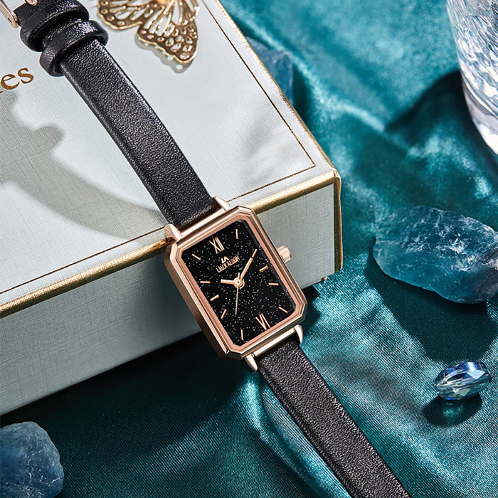 LIBER AEDON Fashion Trend Versatile Casual Small Square Watch Women's Watch