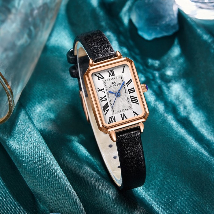 LIBER AEDON Fashion and Versatile Small Square Watch Women's Watch