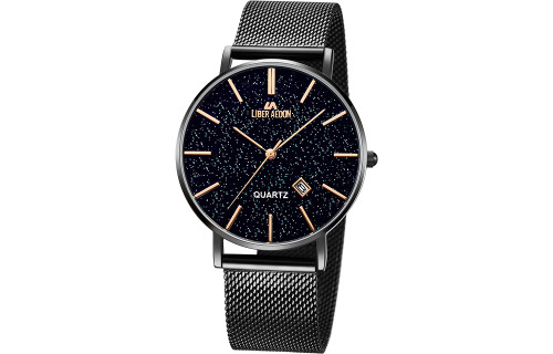 LIBER AEDON Retro Versatile Ultra Thin Large dial Men's Watch