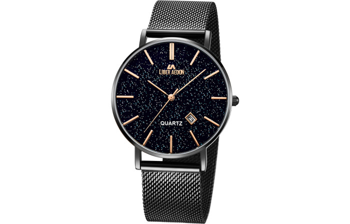 LIBER AEDON Retro Versatile Ultra Thin Large dial Men's Watch