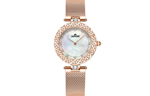 LIBER AEDON Full Sky Star minimalist and fashionable quartz gold dial women's watch
