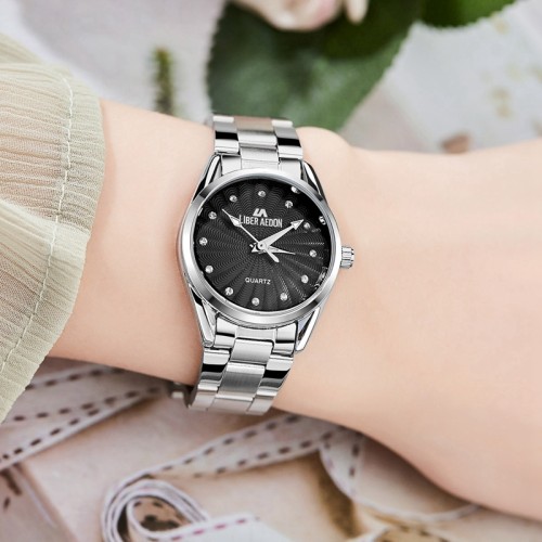 LIBER AEDON diamond studded starry women's watch