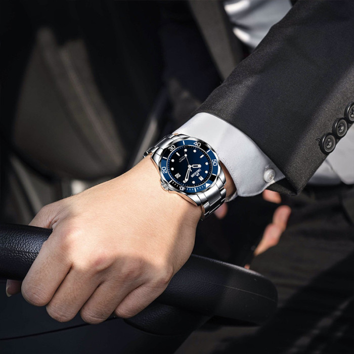 LIBER AEDON Waterproof Fashion Business Men's Watch