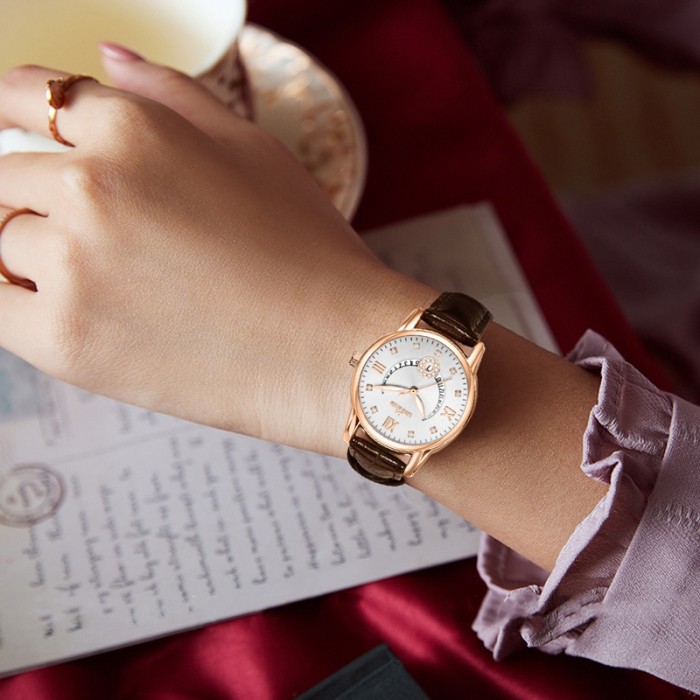 LIBER AEDON Fashion Versatile Diamonds Women's Watch