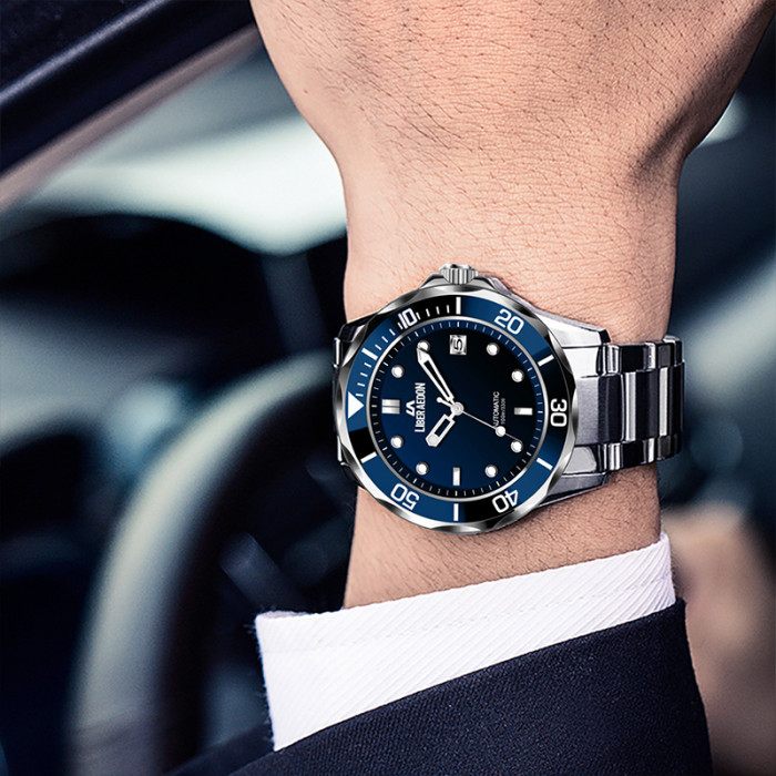 LIBER AEDON Waterproof Fashion Business Men's Watch