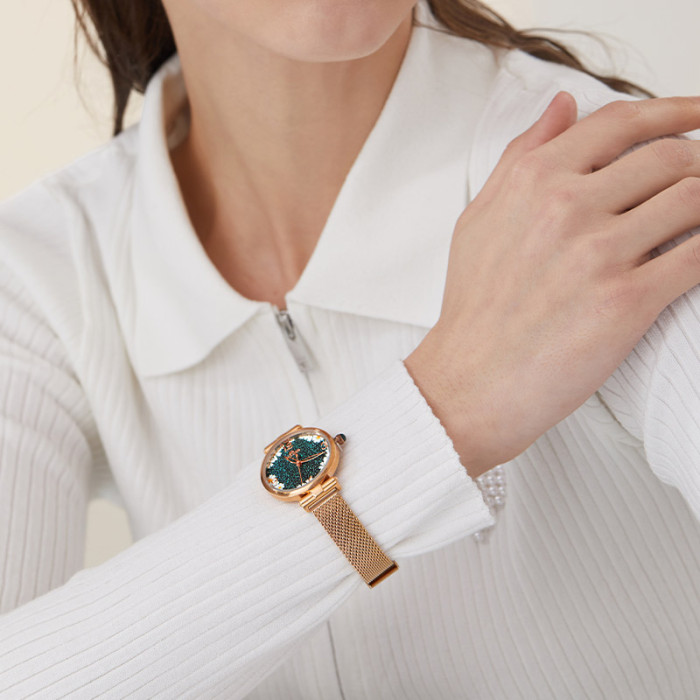 LIBER AEDON Daisy Fashion Light Luxury Versatile Women's Watch