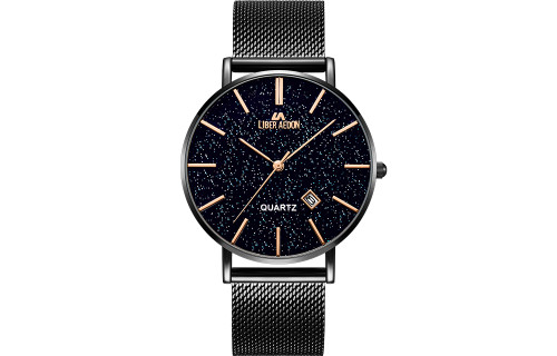 LIBER AEDON Retro Versatile Ultra Thin Large dial Men's Watch