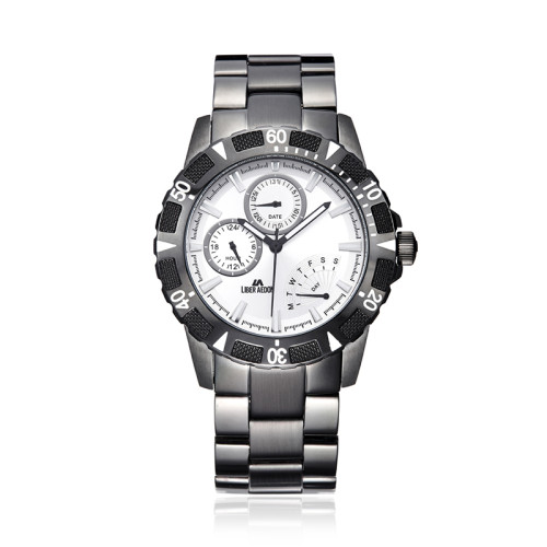 LIBER AEDON Fashion Luxury Multi functional Alarm Men's Watch