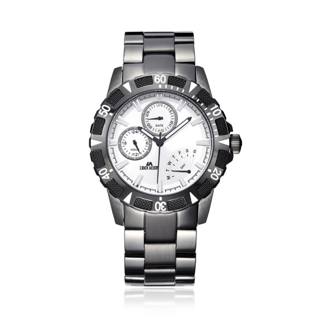 LIBER AEDON Fashion Luxury Multi functional Alarm Men's Watch