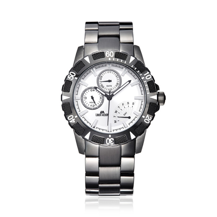 LIBER AEDON Fashion Luxury Multi functional Alarm Men's Watch