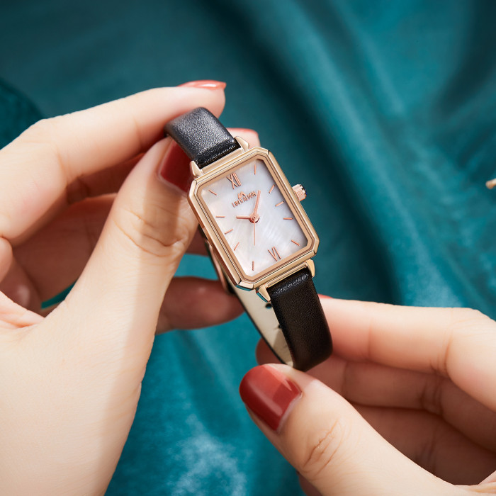 LIBER AEDON Fashion Trend Versatile Casual Beimu Plate Small Square Watch Women's Watch