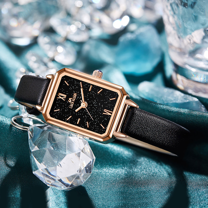 LIBER AEDON Fashion Trend Versatile Casual Small Square Watch Women's Watch