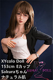 フルシリコン製ラブドール XYcolo Doll 153cm E-cup 奈绪Sakura 材質選択可能