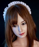 フルシリコン製ラブドール  Sino Dollボディ+MZRDollヘッド 161cm Eカップ Erika 眉毛と睫毛の植毛付き