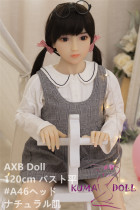 TPE製ラブドール AXB Doll 120cm Momo バスト平ら＃46