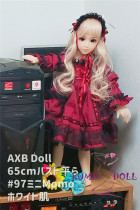TPE製ラブドール AXB Doll 65cm  #97 バスト平ら