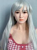 フルシリコン製ラブドール BB Doll 160cm普通乳 #Fヘッド 血管＆人肌模様など超リアルメイク無料 眉の植毛無料
