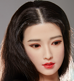 フルシリコン製ラブドール BB Doll 165cm普通乳 #Vヘッド 血管＆人肌模様など超リアルメイク無料 眉の植毛無料