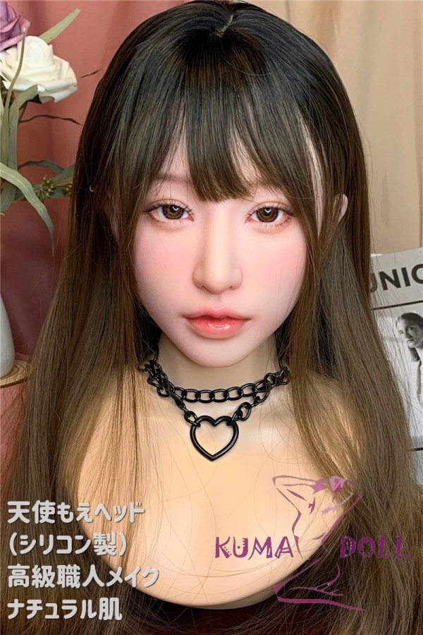女優天使もえヘッド シリコン製 Real Girl 頭部単品 職人メイク選択可能 軽量ボディに対応可能