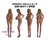 TPE製ラブドール WM Dolls ゼリー胸とリアルメイク無料キャンペーン専用ページ ボディ選択可能 組み合わせ自由