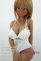 TPE製ラブドール DollHouse168 色気美人 90cm Eカップ Akane(茜) アニメヘッド