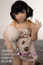 TPE製ラブドール AXB Doll 110cm バスト平 A166 掲載画像のボディはリアルメイク付き
