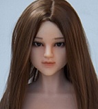 シームレス設計 12kg軽量 フルシリコン製ラブドール Sanhui Doll 103cm Gカップ巨乳 #1ヘッド