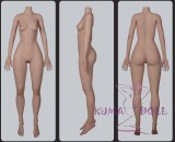 フルシリコン製ラブドール WAXDOLL 新型 145cm Aカップ #GF01Zヘッド リアルメイク付き
