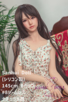 フルシリコン製ラブドール Sanhui Doll 145cm Bカップ #8ヘッド シームレス お口開閉機能選択可