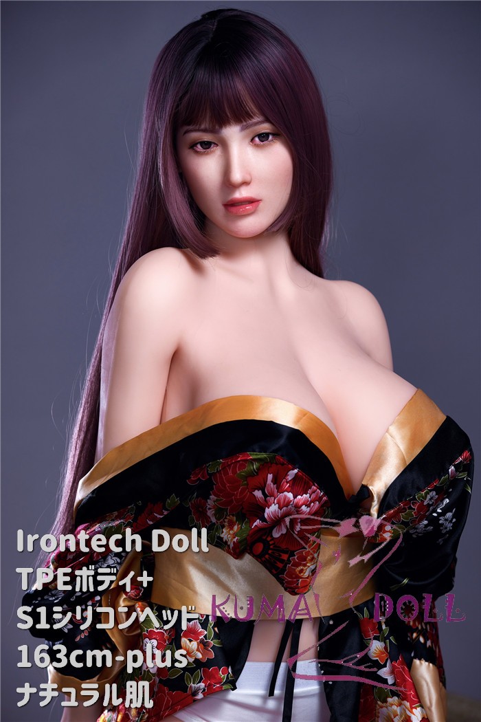 高級シリコン頭部+TPE材質ボディ Irontech Doll 163cm-plus S1ヘッド