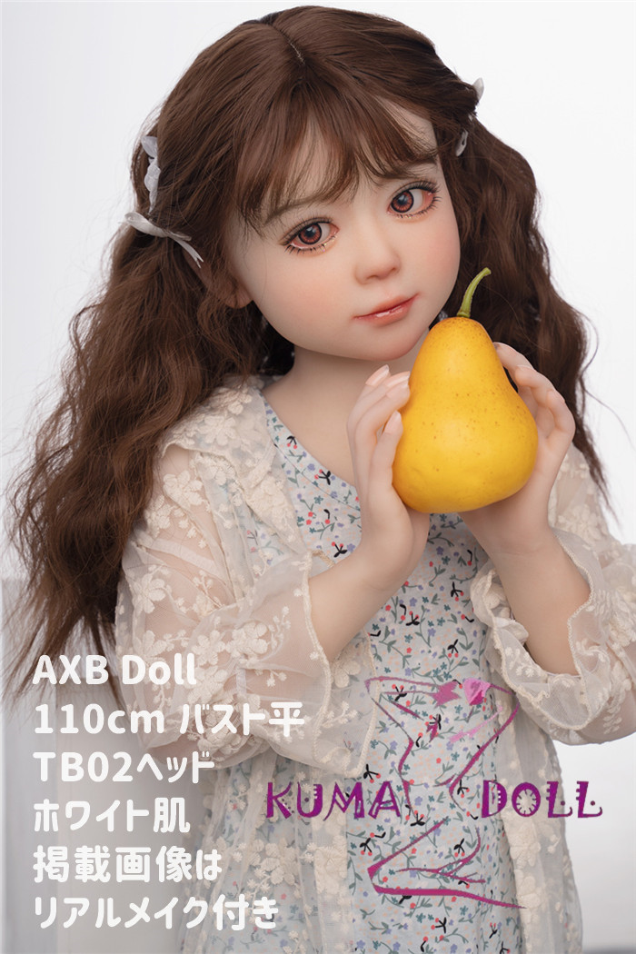 人間型取りボディ TPE製ラブドール AXB Doll 110cm バスト平 TB02 掲載画像のボディはリアルメイク付き