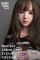 Real Girl ラブドール 148cm Cカップ F11頭部 TPE材質ボディー ヘッド材質選択可能  FUDOLL＆Real Girl コラボ製品